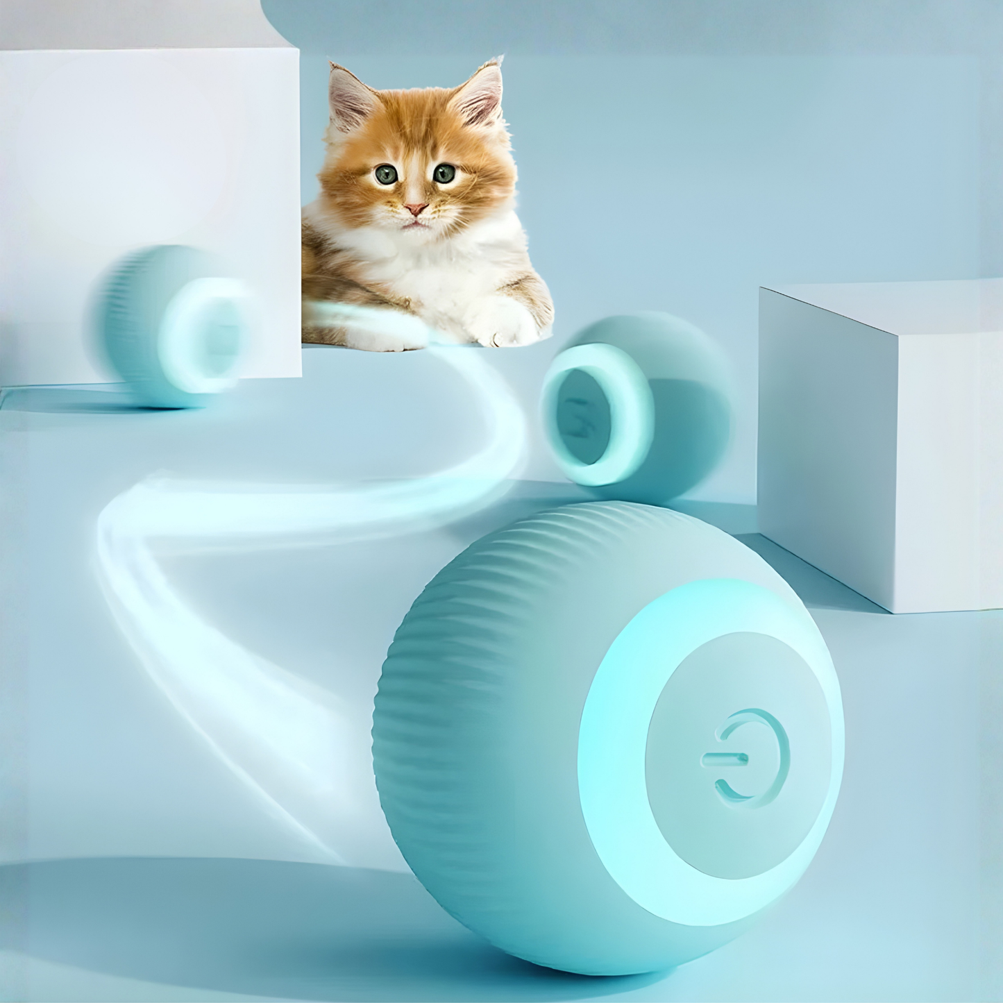 Pelota Interactiva para Gatos